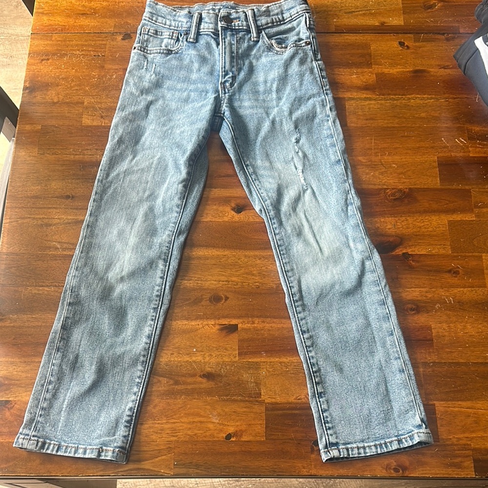Old Navy Blue Straight-Leg Jeans- only worn once
